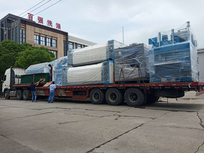 6月27、28日 百強洗滌龍等洗滌設備發貨四川 6月27、28日 百強洗滌龍等洗滌設備發貨四川